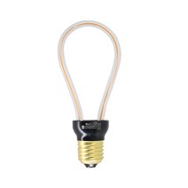 롱 LED ST64 밴딩 램프 5W 전구색(노란색), 전구색, 단품