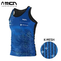 MCN/엠씨엔 K매쉬 냉감 민소매 이너웨어 스파클 자전거의류