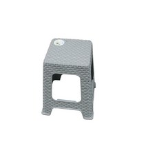 신한리빙 라탄의자 플라스틱의자 사각의자 장보고주방, 라탄 사각 그레이 4P