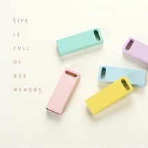 GAPSTAR 민트색-USB 귀여운USB 이쁜USB 특이한USB 파스텔USB 4 8 16 32 64GB USB, 32GB