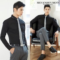 엠케이엠나인 캐주얼 비지니스 슬림핏 무지셔츠 ADFN-2212