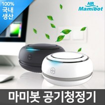 에어마미봇 공기청정기 나노 반영구 필터, 블랙+블랙