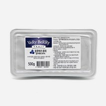 선인 베리베리 냉동 블루베리퓨레 500g, 단품