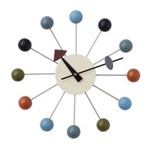 볼클락 고급형 Nelson Ball Clock 조지넬슨 인테리어 벽시계, 화이트
