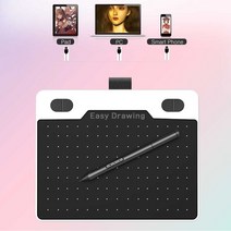 이지드로잉 노트 드로잉태블릿 PC PAD 핸드폰호환 PDF필기지원 타블렛, 블루, 이지드로잉노트