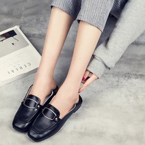 베니바니 버클장식 로퍼 블로퍼 단화 플랫슈즈 여자 여성신발 구두