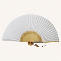 전주부채공방 [명품가죽 합죽선] 명품 가죽 합죽선(높이 35cm) 무형문화재 작품선, 1개