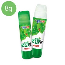 종이나라 종이나라.투명풀 나라풀 딱풀 고체투명풀 8g 1갑x30개입, 1개