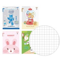 홈앤스쿨 8칸 쓰기 초등 노트 10권입 공책 원고지노트, 남아용, 10권