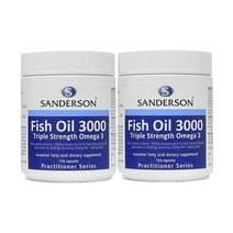 샌더슨 피쉬오일 (오메가3) 3000mg 150 캡슐 X 2개, 1세트