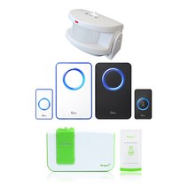 무선 LED 차임벨 초인종, 09_오페라 블랙 수신부, 1개