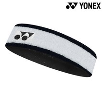 요넥스 헤어밴드 투톤 화이트
