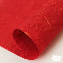 한결한지 한지벽지 수제벽지 수제한지 벽지 한지 전통한지, 15.짚풀색한지08.빨간색, 3매