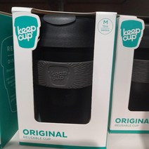 [keepcup] 오리지널 키컵 M 12oz 340ml 2종, Doppio (블랙/그레이)