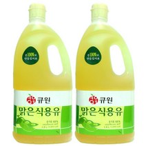 큐원 콩식용유 1.8Lx2개, 1개, 3.6L