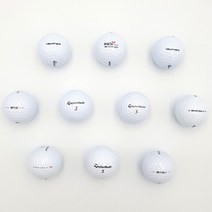 유명브랜드 로스트볼 68종, 테일러메이드 A 화이트 (10개)