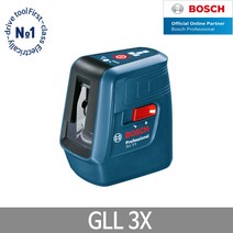보쉬 GLL3X 레이저레벨기 크로스라인 레벨기, (GLL3X)