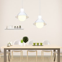 루미아르떼 코디 2등 펜던트 조명, 코디 2등 펜던트 화이트