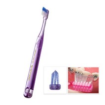 SKYDENT ORTHO NO.21 교정 칫솔 교정용 세밀관리용 스몰헤드 스카이덴트, 1개, 1개