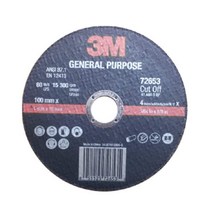3M 72653 보급형 100mm 절단석 25장, 1개