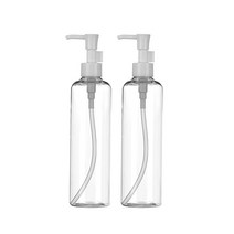 허브스프레이 오일펌프용기 50-400ml, 2개, 250ml투명/흰색캡