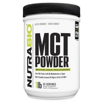 뉴트라바이오 MCT 파우더 무설탕 키토, 454g, 1개