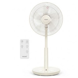 한경희생활과학 초미세풍 발터치 리모컨 선풍기
