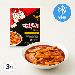 [로켓프레시] 떡볶이대장 떡대 국물떡볶이 (냉동), 640g, 3개