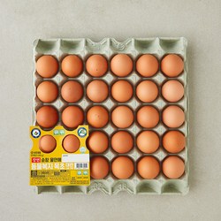 [로켓프레시] 장연 순창 동물복지 인증 울안에 목초 대란 1.56kg, 1개, 30구