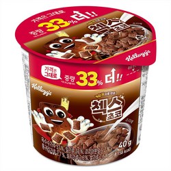 켈로그 첵스초코 컵 시리얼, 30g, 36개