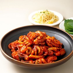 생생쭈꾸미 양념 볶음 밀키트 요리 캠핑 음식 저녁 매콤, 4개, 450g