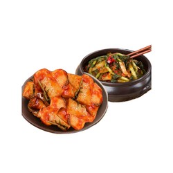 [제주 용암해수] 열무김치 1kg + 총각김치 1kg (국내산 100%)
