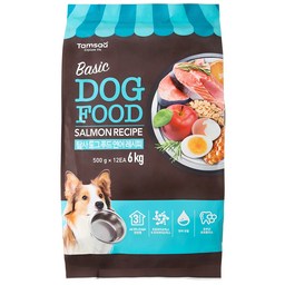 탐사 6free 강아지 사료, 연어 레시피