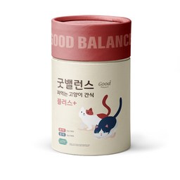 굿밸런스 짜먹는 고양이 간식 플러스 60p