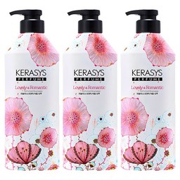 케라시스 퍼퓸 샴푸 러블리 앤 로맨틱향, 980ml 3개 - 향기로운 헤어케어의 정석!