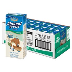 아몬드브리즈 오리지널: 건강한 음료의 새로운 선택!