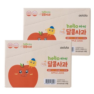 아올다 헬로아이 착즙 달콤사과