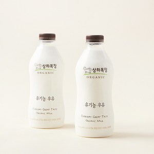 상하목장 유기농인증 우유