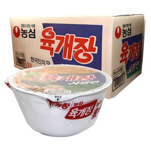 농심 육개장 사발면 86g