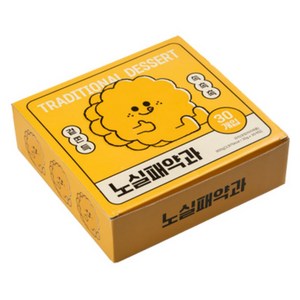 노실패식품관 트랜스지방0g 콜레스테롤0g 프리미엄 꿀약과 30개(900g)