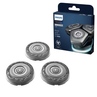 필립스 SkinIQ S9000 교체용 면도날, 2개, 실버, SH91/51