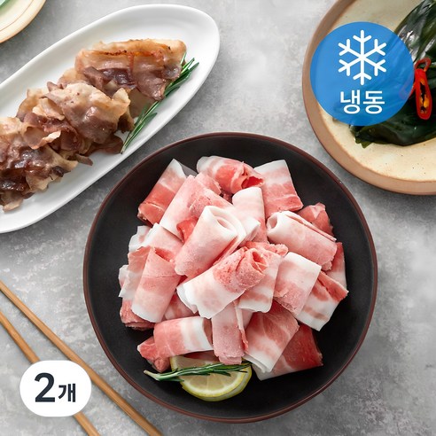 곰곰 돌돌말이 대패삼겹살 (냉동)