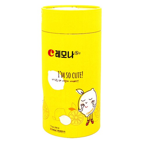 레모나 S산 원통형 비타민, 1.5g, 1개