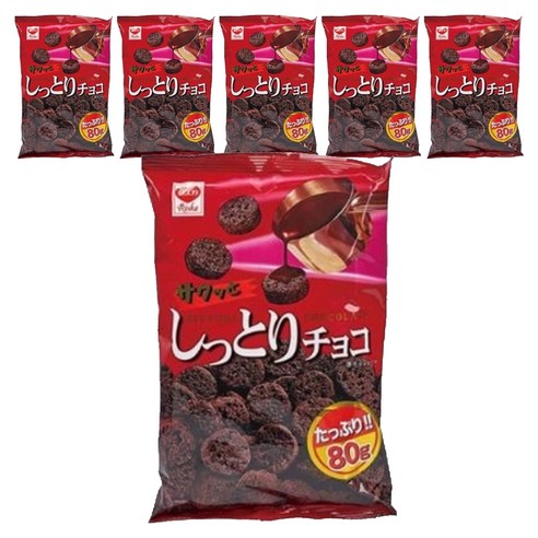 싯토리초콜렛 스낵, 80g, 6개