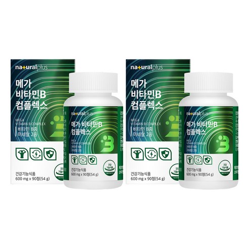 내츄럴플러스 메가 비타민B 컴플렉스 54g