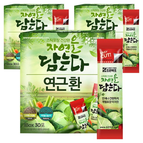 조은약초 연근환 스틱, 90개, 3g