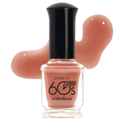위드샨 60초 건조 매니큐어, M065무화과시럽, 9ml, 1개