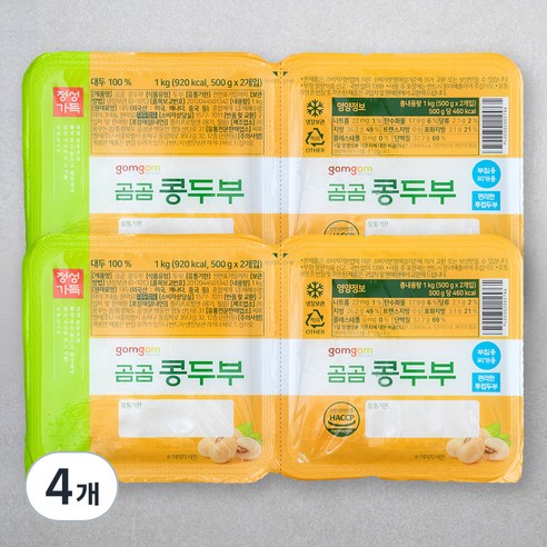 곰곰 콩두부