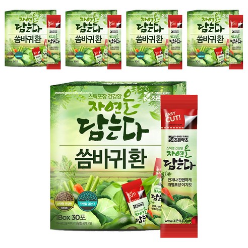 조은약초 씀바귀환 스틱, 90g, 5개