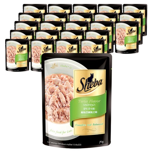 쉬바 주식 파우치 참치 70g 24봉